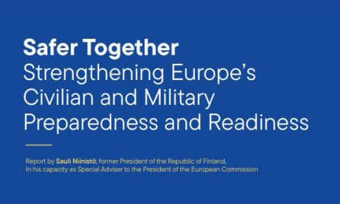 Juntos más seguros: Informe Niinistö sobre la preparación civil y militar en Europa