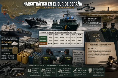 Aspectos jurídicos y criminológicos de la actual lucha contra el narcotráfico en el sur de España