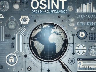 Representación visual de OSINT (Open Source Intelligence) con un enfoque global